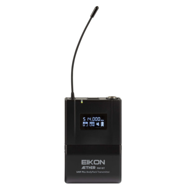 RADIOMICROFONO PROFESSIONALE UHF PLL – TRASMETTITORE BODYPACK - BANDA C 655-679 Mhz - immagine 4