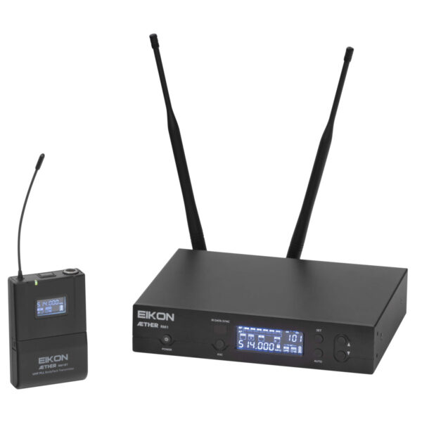 RADIOMICROFONO PROFESSIONALE UHF PLL – TRASMETTITORE BODYPACK - BANDA C 655-679 Mhz