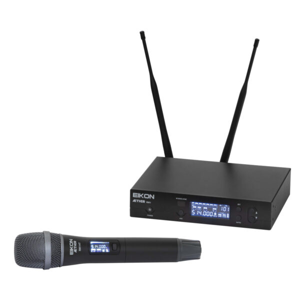 RADIOMICROFONO PROFESSIONALE UHF PLL – TRASMETTITORE MANUALE - BANDA A 514-542 Mhz