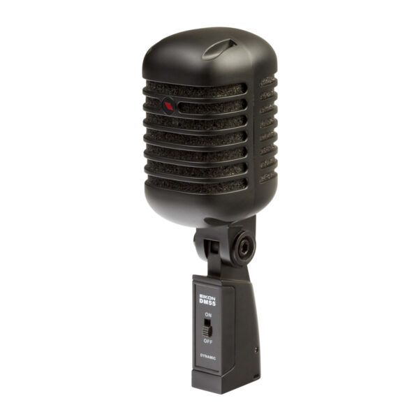 MICROFONO DINAMICO PROFESSIONALE PER VOCE “VINTAGE” - NERO SATINATO - immagine 8