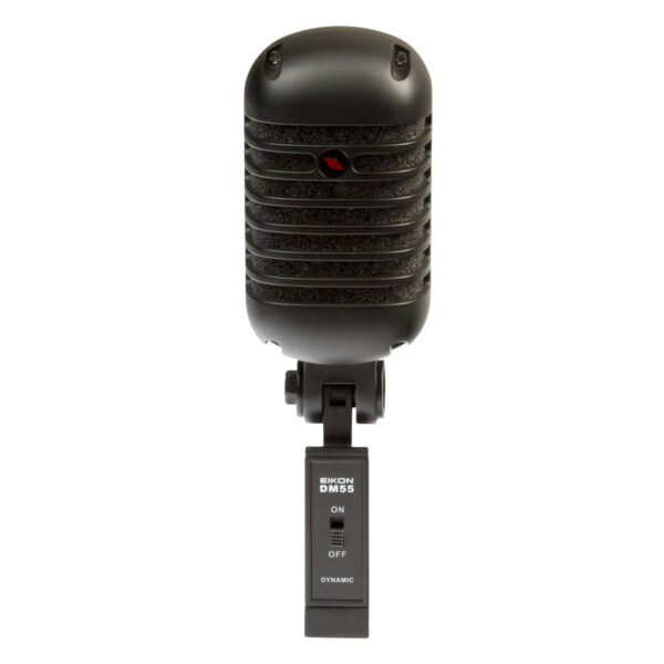 MICROFONO DINAMICO PROFESSIONALE PER VOCE “VINTAGE” - NERO SATINATO - immagine 5