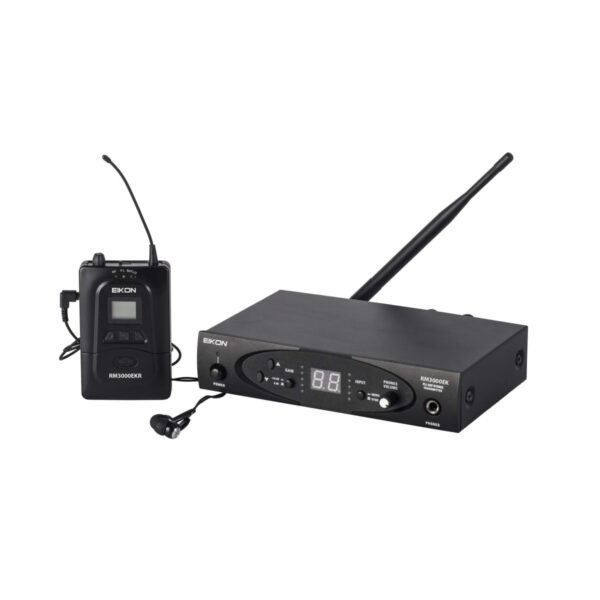 SISTEMA IN-EAR MONITOR SENZA FILI PLL UHF