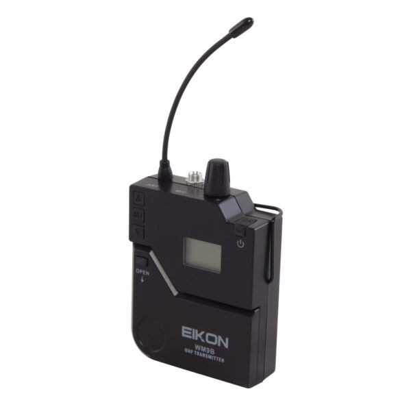 RADIOMICROFONO PROFESSIONALE UHF PLL – TRASMETTITORE BELT-PACK – HEADSET - immagine 4