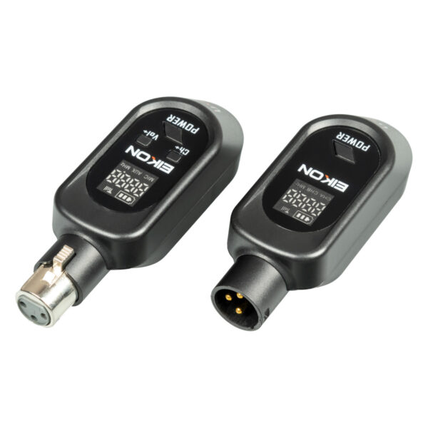 SISTEMA WIRELESS XLR UHF MASCHIO FEMMINA