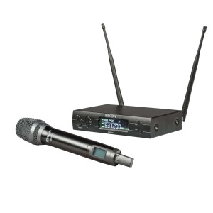 PROFESSIONAL UHF DIVERSITY WIRELESS MICROPHONE WITH HANDHELD TRANSMITTER