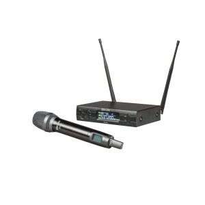 RADIOMICROFONO PROFESSIONALE UHF DIVERSITY CON TRASMETTITORE PALMARE