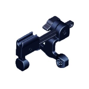 Clip mount for violin