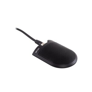 MICROFONO A CONDENSATORE DA TAVOLO NERO A BASSO PROFILO