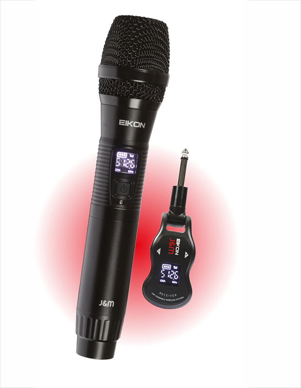 EKJ&M V2 – WIRELESS HANDHELD MICROPHONE