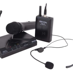 UHF WIRELESS HANDHELD/BELT-PACK MICROPHONE SYSTEM
